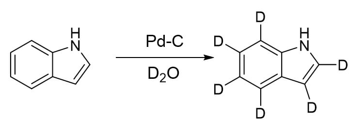 图5-氘代吲哚(Indole)的合成.jpg 图5-氘代吲哚(Indole)的合成.jpg